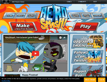 Tablet Screenshot of herosmash.artix.com